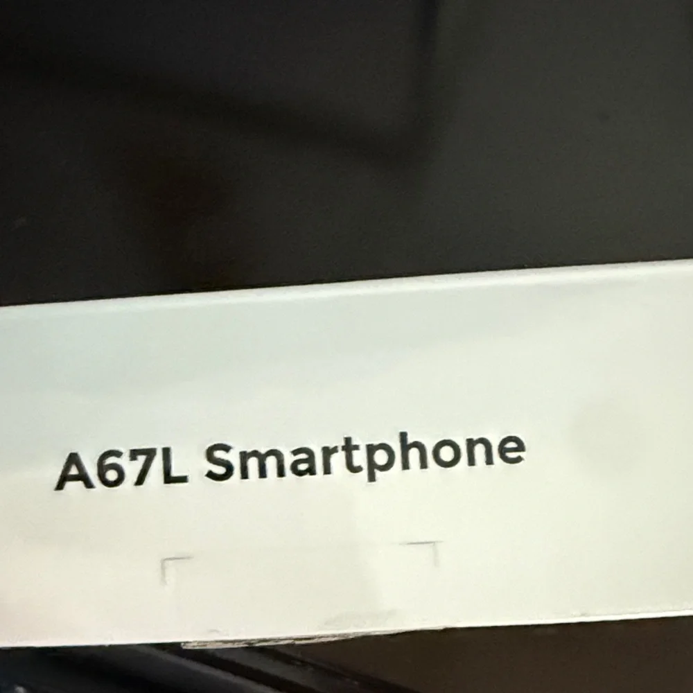 NIB-Fox A67L Smartphone - Black and Blue